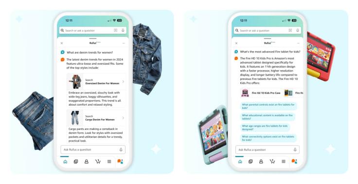 Amazon's chatbot Rufus