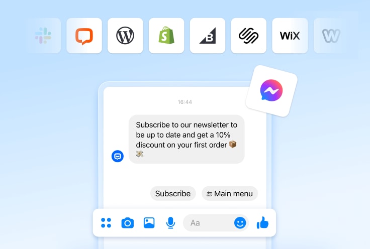Chatbot integrated with Facebook Messenger