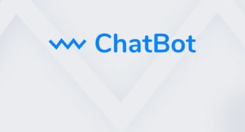 ChatBot logo on a grey background