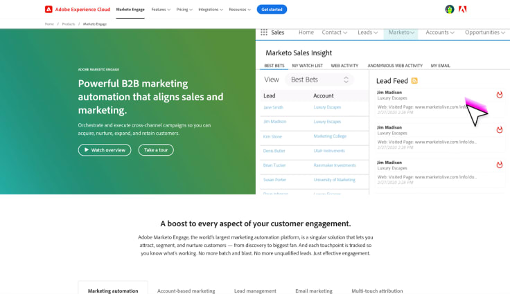 Marketo as the alternative to Hubspot CRM