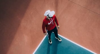 a man in a vr googles on a head