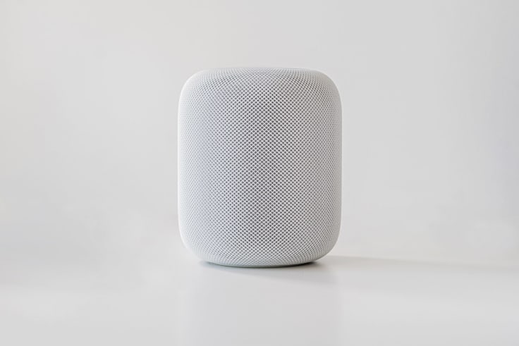 a white loudspeaker