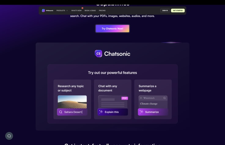 Chatsonic as the best ChatGPT alternative for real-time information