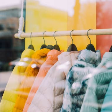 Colorful clothes