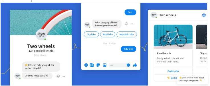 ChatBot integration with Facebook Messenger