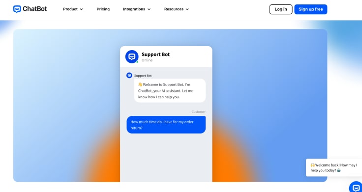 ChatBot widget