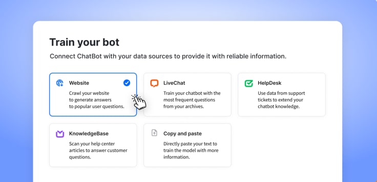 AI ChatBot Visual Builder