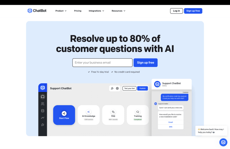 ChatBot as the best alternative to Freshworks