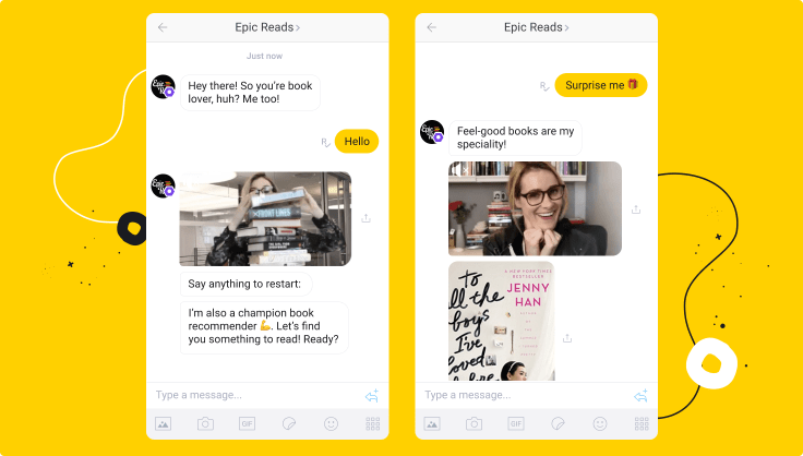 Haper Collins chatbot